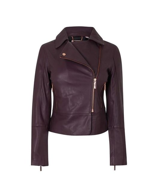 Ted Baker Purple Ted Lizia Jacket Ld99