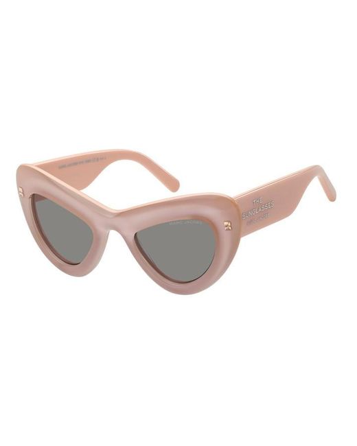 Marc Jacobs Natural Cat Eye Round Sunglasses
