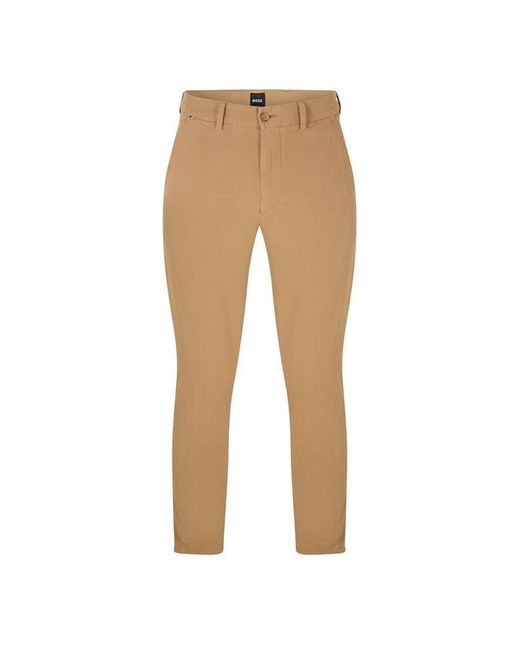 Boss Natural Kaiton Straight Leg Trousers for men