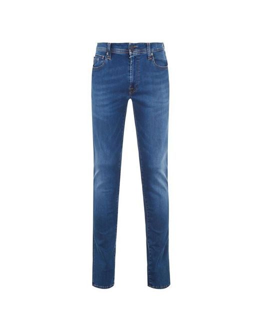 Sartoria Tramarossa Blue Leonardo 24/7 Jeans for men