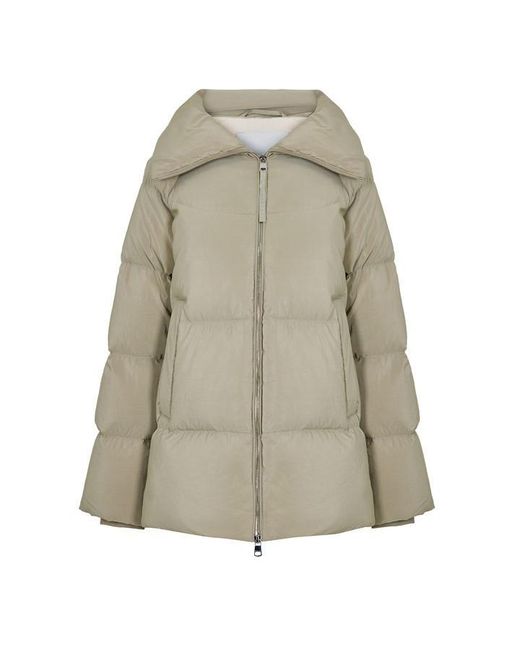 Varley Gray Valencia Down Puffer Coat