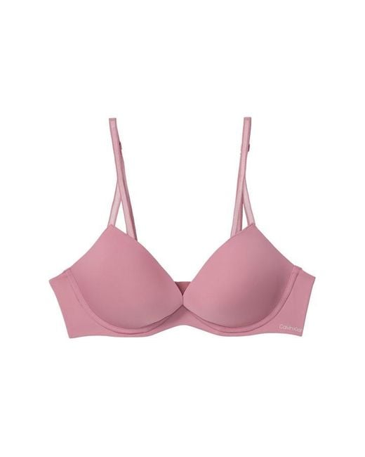 Calvin Klein Pink Lift Demi Bra