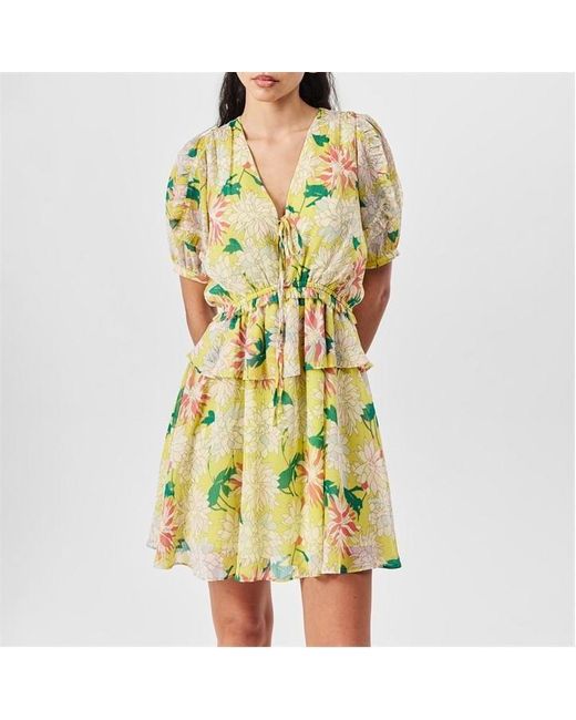 Ted Baker Yellow Isbella Dress