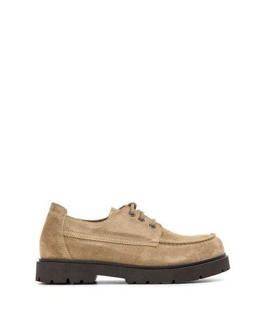 Birkenstock Natural Highwood Moc Lace Low Derby Shoes