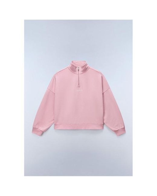 Napapijri Pink Napa Almas Half Zip
