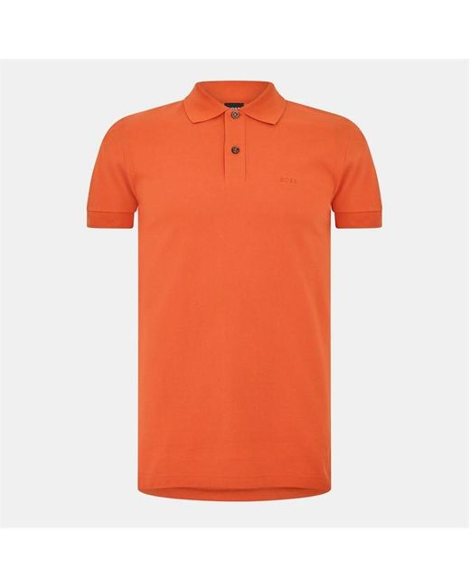 Boss Orange Firenze Short-Sleeve Polo Shirt With Logo Detail for men