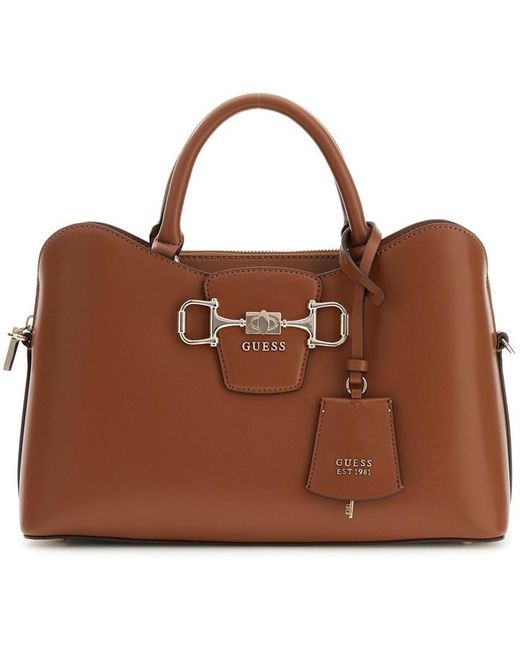 Guess Brown Jane Satchel