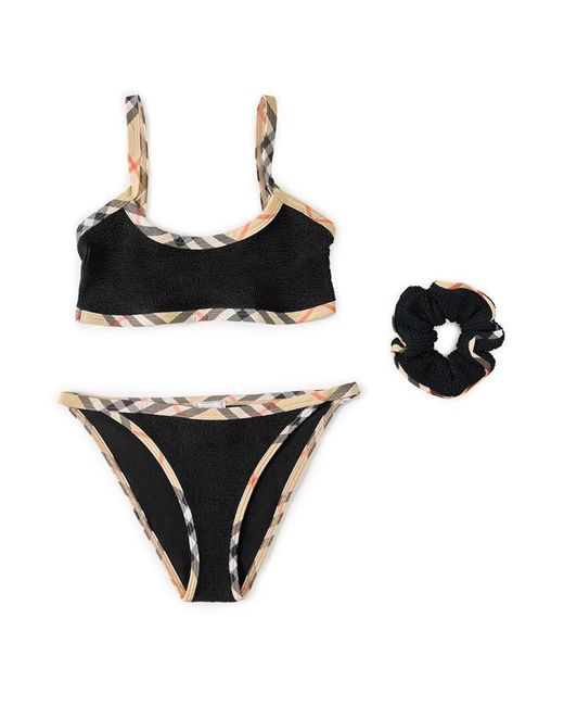 BURBERRY X HUNZA G Black X Hunza G Tyler Bikini