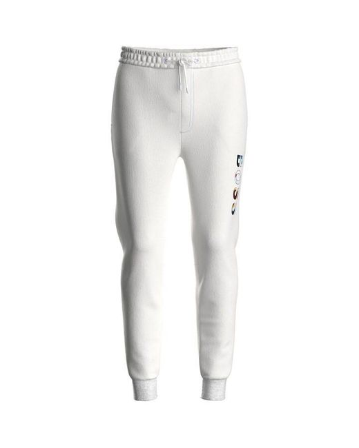 Boss Gray Skedigital Tracksuit Bottoms for men