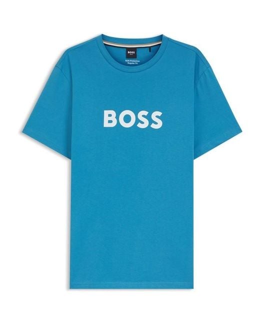 Boss Blue T-Shirt Rn 10249533 01 for men