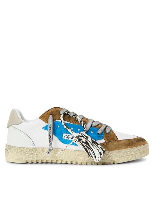 Off-White c/o Virgil Abloh Blue Off 5.0 Low Top Trainers for men