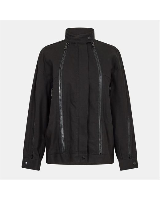Gucci Black Denim Structured Fit Jacket