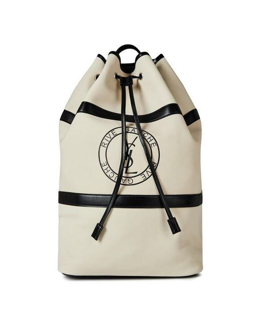 Saint Laurent Natural Rive Gauche Sling Bag for men