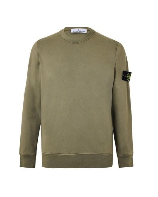 Stone Island Green Stone Hw Fleece Swt Sn64 for men