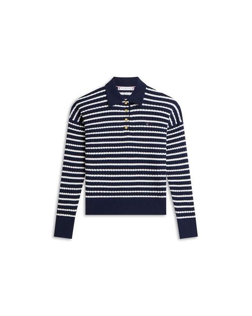 Tommy Hilfiger Blue Crew Neck Jumper