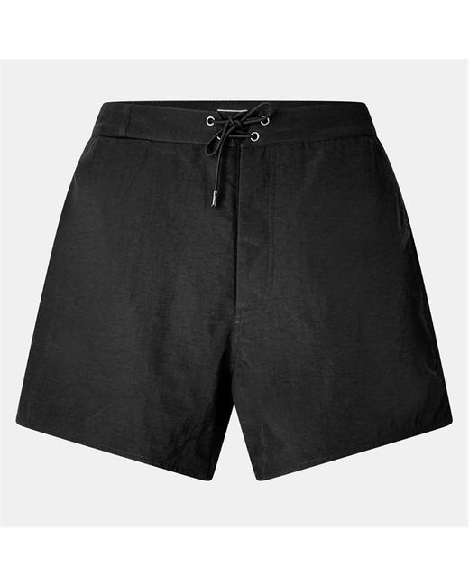 Saint Laurent Blue Logo Quick-Drying Swim Shorts for men
