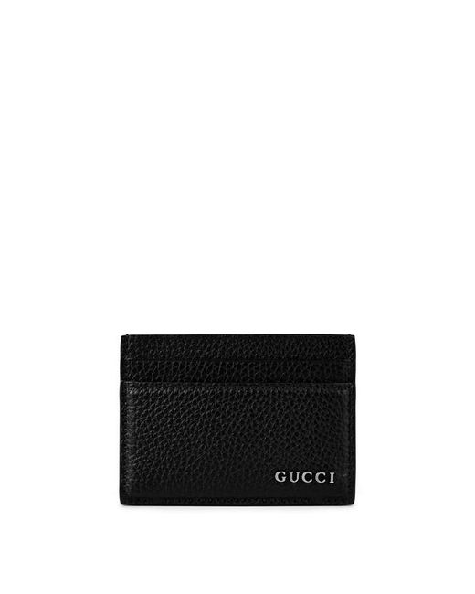 Gucci Black Script Card Sn42 for men
