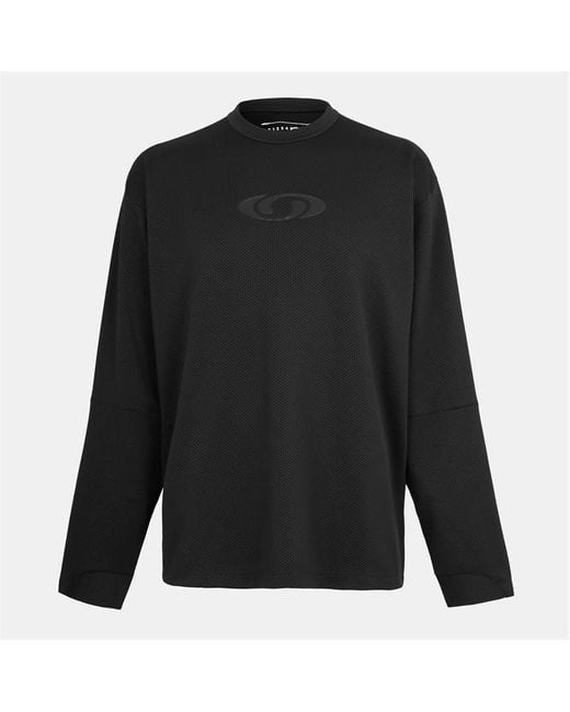 MM6 by Maison Margiela Black X Salomon Motomesh Sweater for men