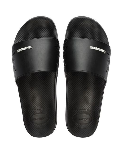 Havaianas Black Slide Zero Pool Sliders for men