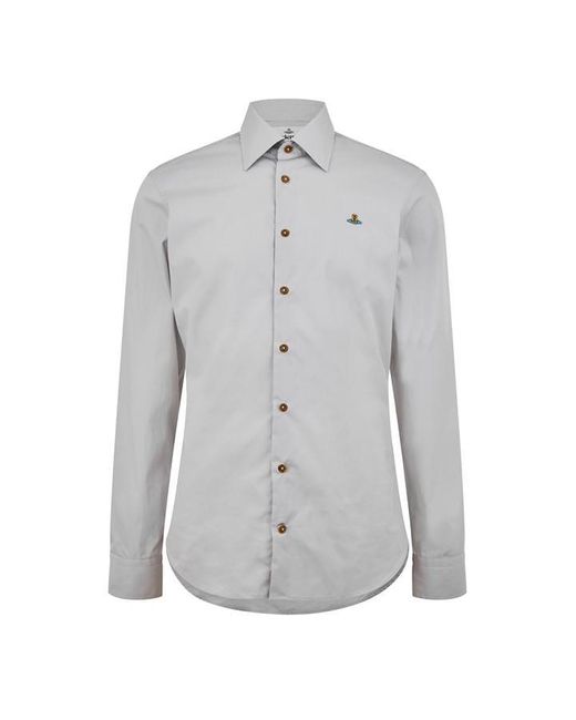 Vivienne Westwood Gray Viv Ghost Shirt Sn43 for men