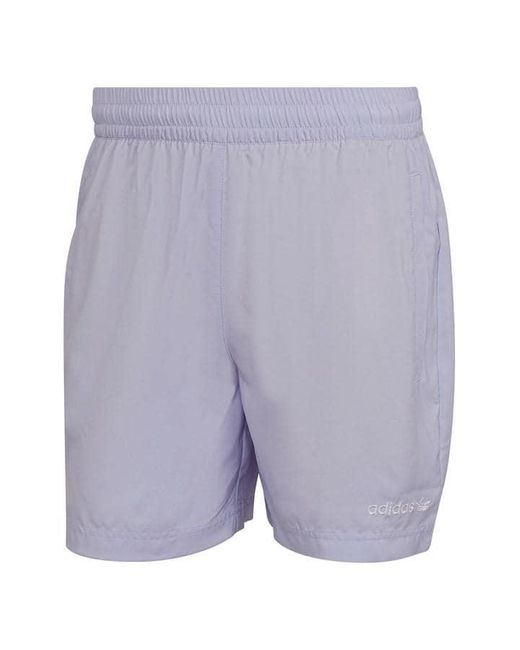 Adidas Originals Purple Swim Shorts for men