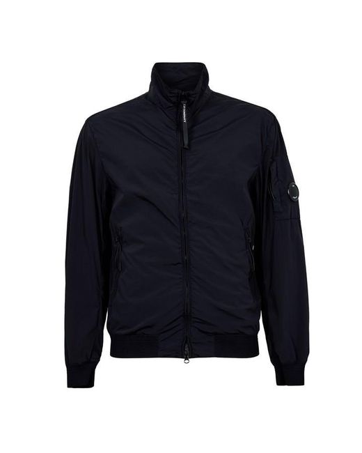 C P Company Blue Bomber Jacket for men