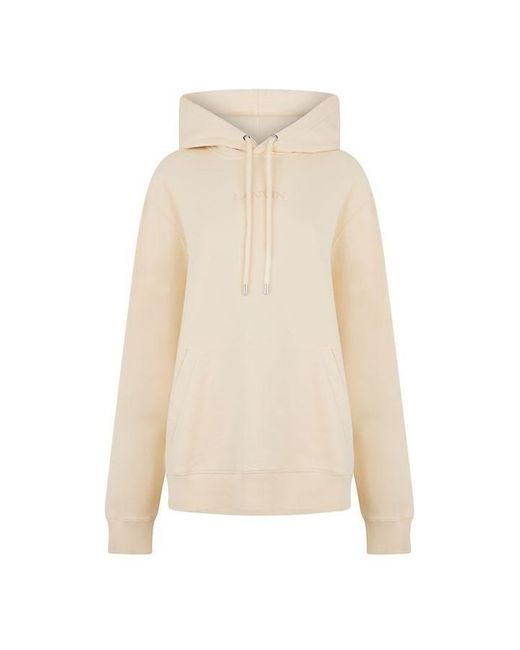 Lanvin White Hoodie Patch Ld42