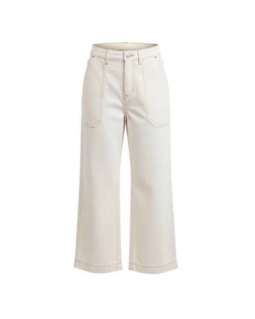 Boss White C Marlene Hr Pp 10261631 01 Straight Leg Jeans