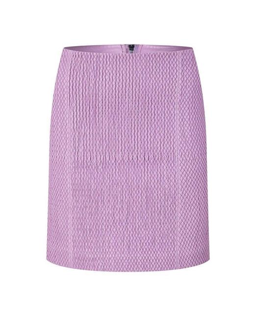 Bottega Veneta Purple Tailored Midi Skirt