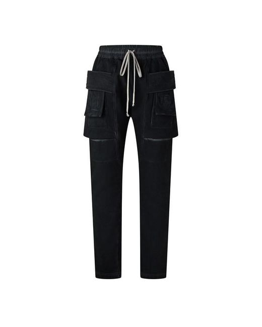 Rick Owens Black Rick Ds Creatch Carg Sn63 for men