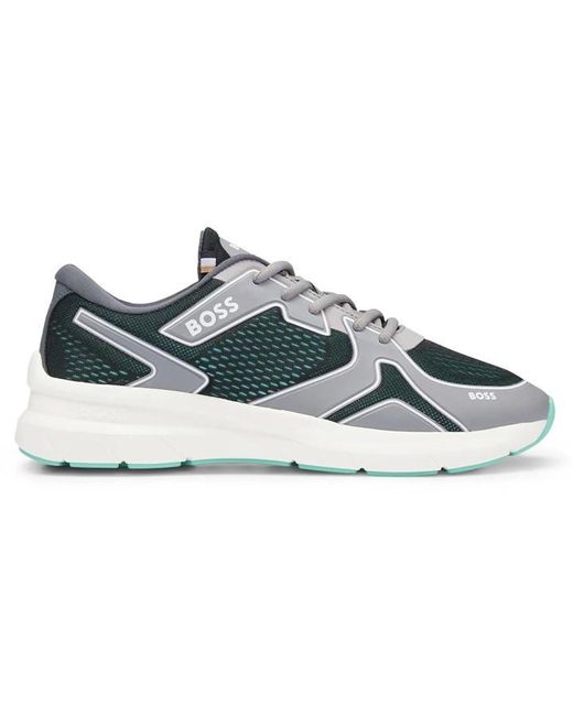 Boss Gray Owen Empr Runners for men