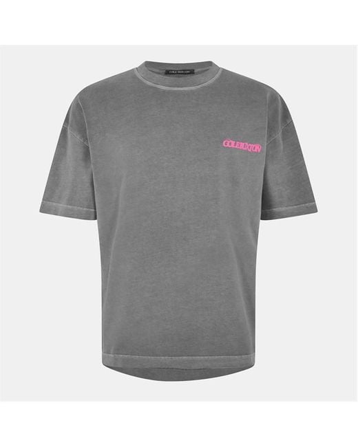 Cole Buxton Gray Cole Balearic Tee for men