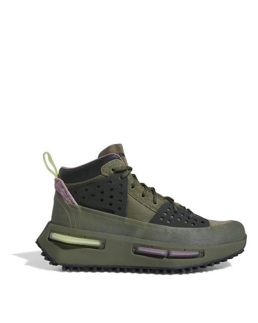 Adidas Originals Green Adidas X Pharrell Humanrace Nmd S1 Ryat Sneakers for men