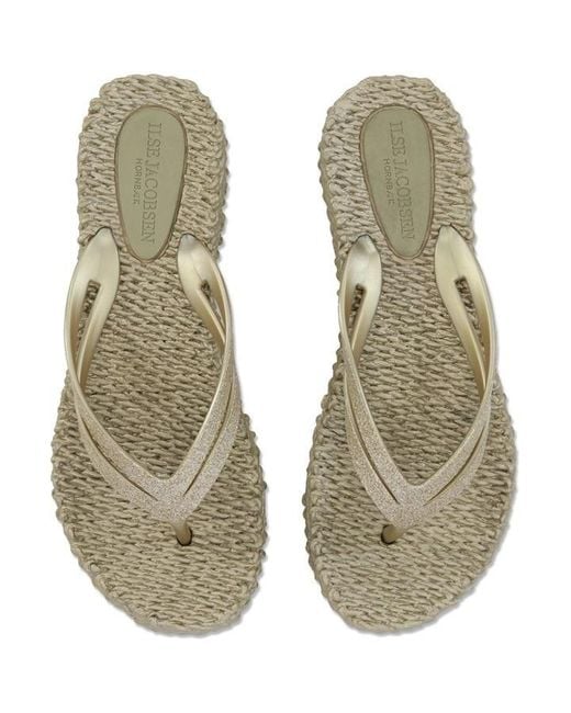 Ilse Jacobsen Green Ij Flip Flop