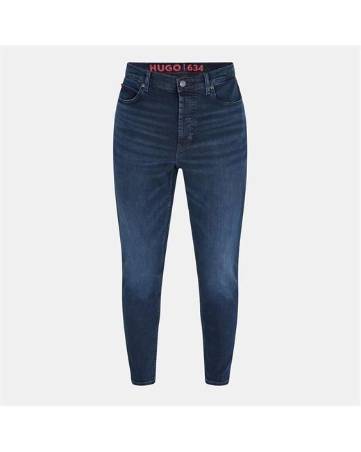 HUGO Blue Slim Fit Jeans for men