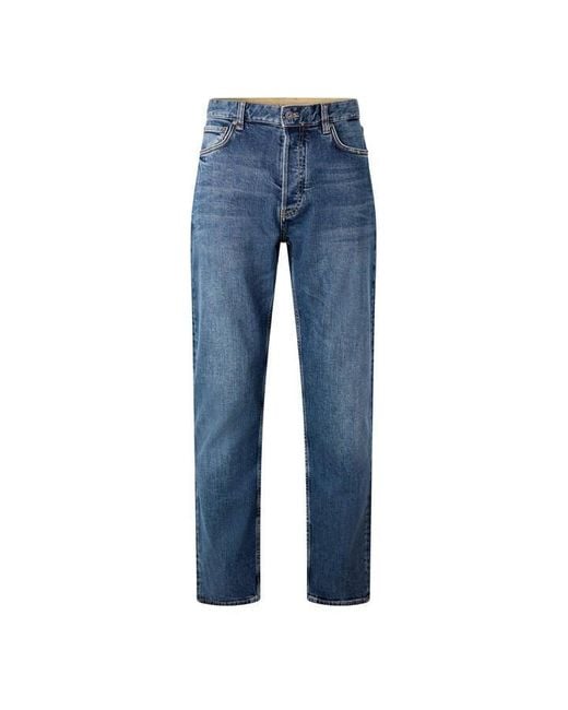Emporio Armani Blue 5 Pockets Pant for men