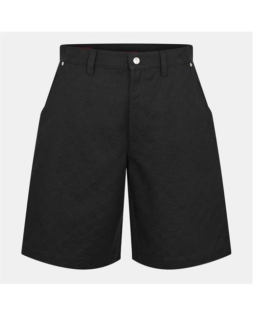 Gucci Black Denim Shorts for men