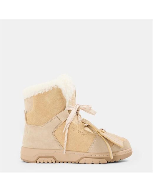 Off-White c/o Virgil Abloh Natural Winter Snug Boot