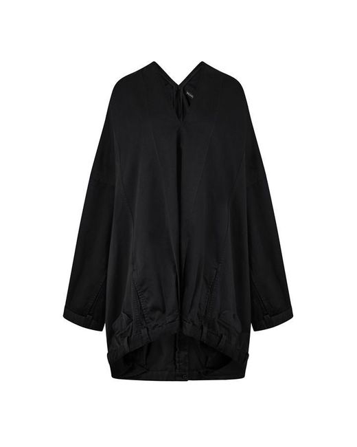 Balenciaga Black Bal L/s Varse Dress Ld41