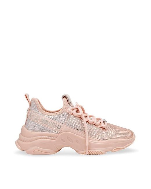 Steve Madden Pink Rose Gold Trainer Mysteria By
