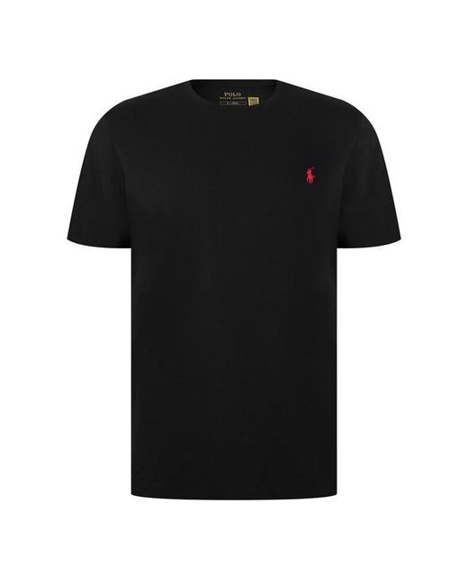 Polo Ralph Lauren Black Regular Fit Custom T-Shirt for men