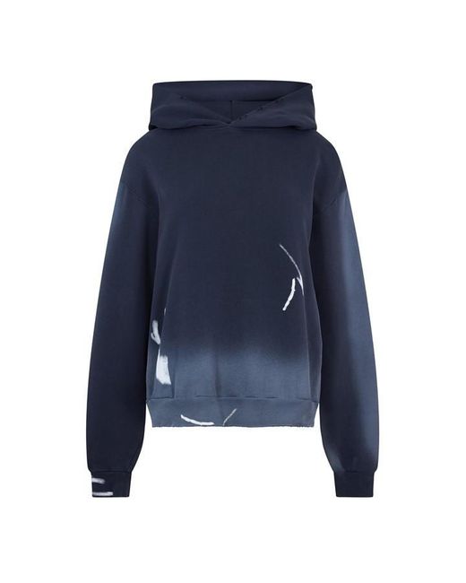 Acne Blue Overhead Hoodie