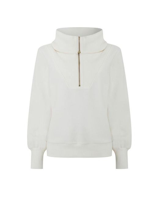 Varley White Vine Half-Zip Pullover