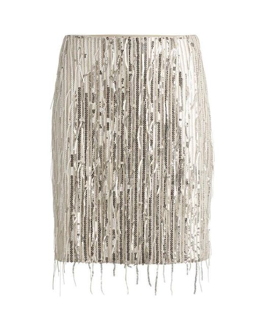 Boss Natural C_Vinges Mini Skirt