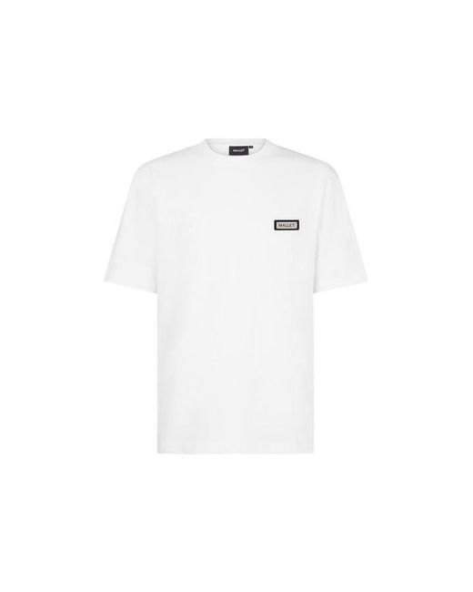 Mallet White Plaque T-Shirt for men