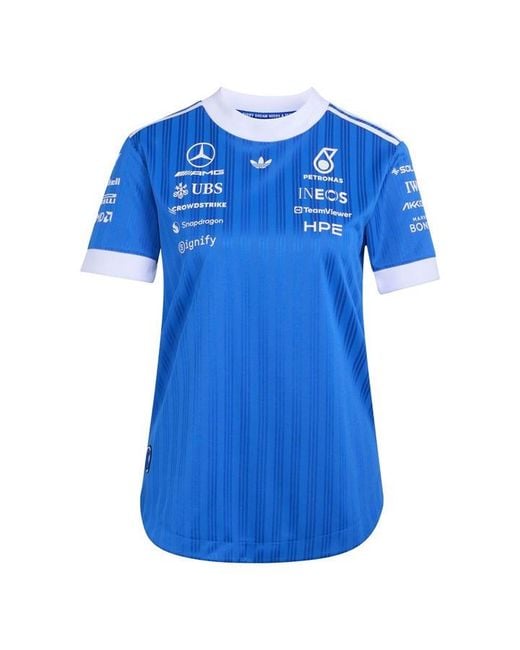 Adidas Originals Blue Adidas Mer Tee Auw Ld63