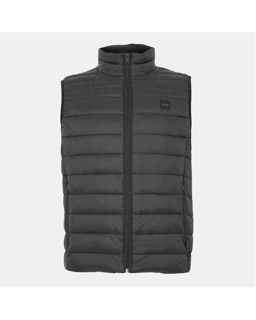 Boss Gray Padded Lightweight Gilet for men
