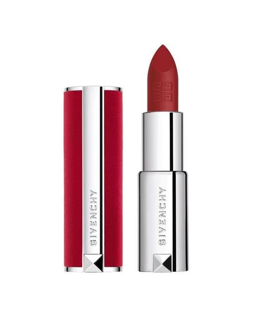 Givenchy Red Le Rouge Sheer Velvet, Refillable Matte Lipstick