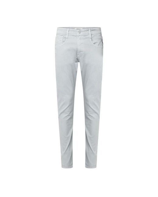 Replay Gray Anbass Slim-Fit Jeans for men