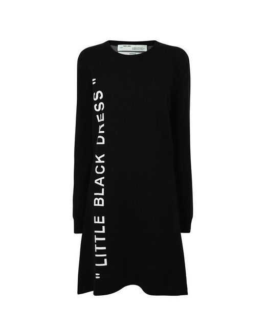black dress off white